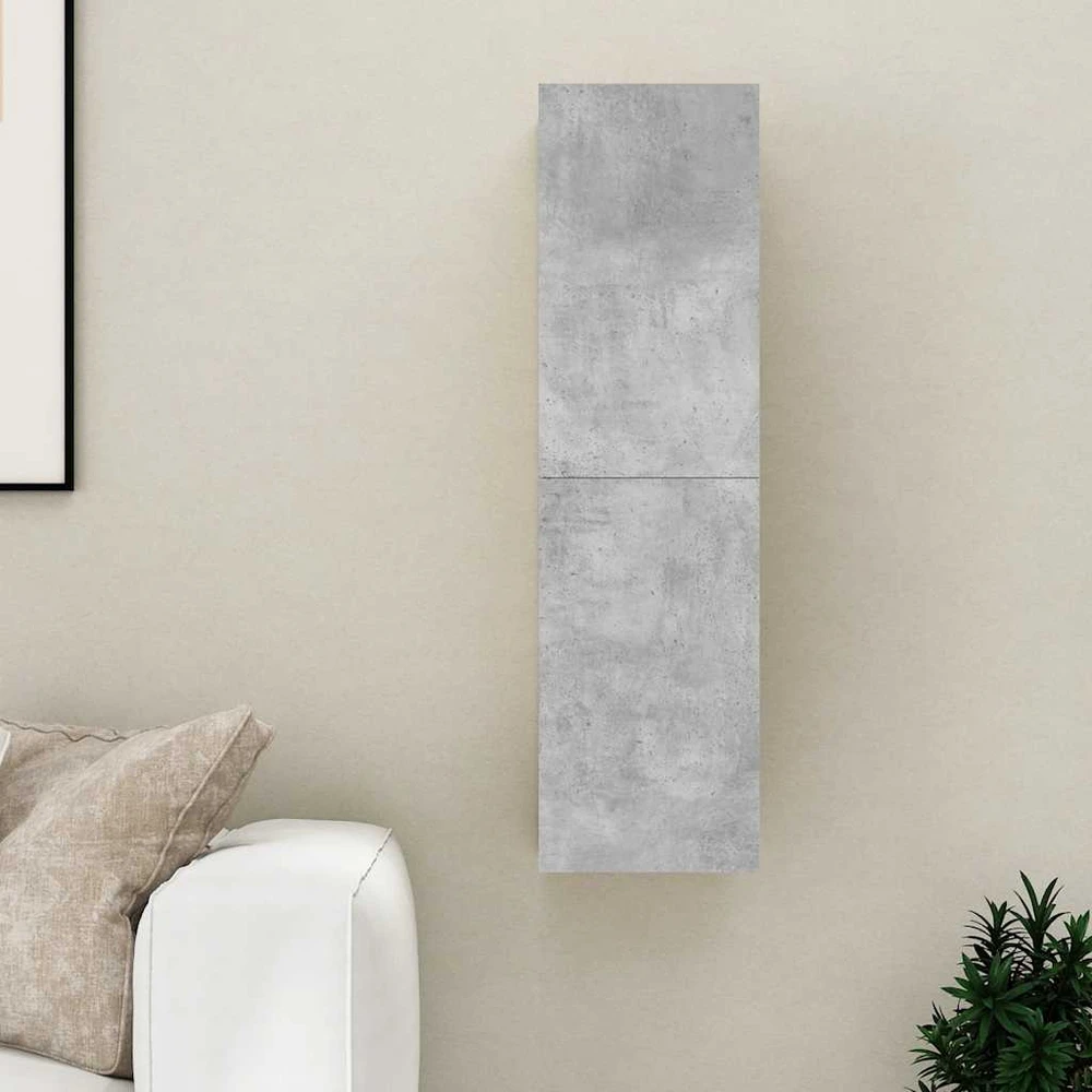 TV staliukas Televizoriaus spintelė, betono, 30,5x30x110cm, apdirbta mediena
