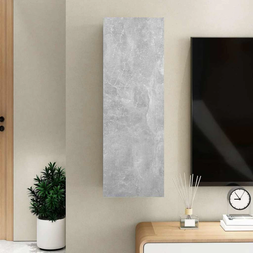 TV staliukas Televizoriaus spintelė, betono, 30,5x30x90cm, apdirbta mediena