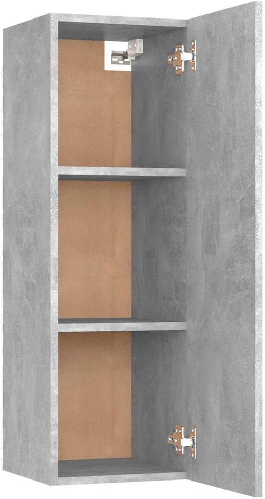 TV staliukas Televizoriaus spintelė, betono, 30,5x30x90cm, apdirbta mediena