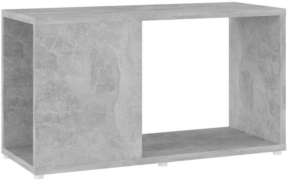Televizoriaus spintelė, betono, 60x24x32cm, apdirbta mediena