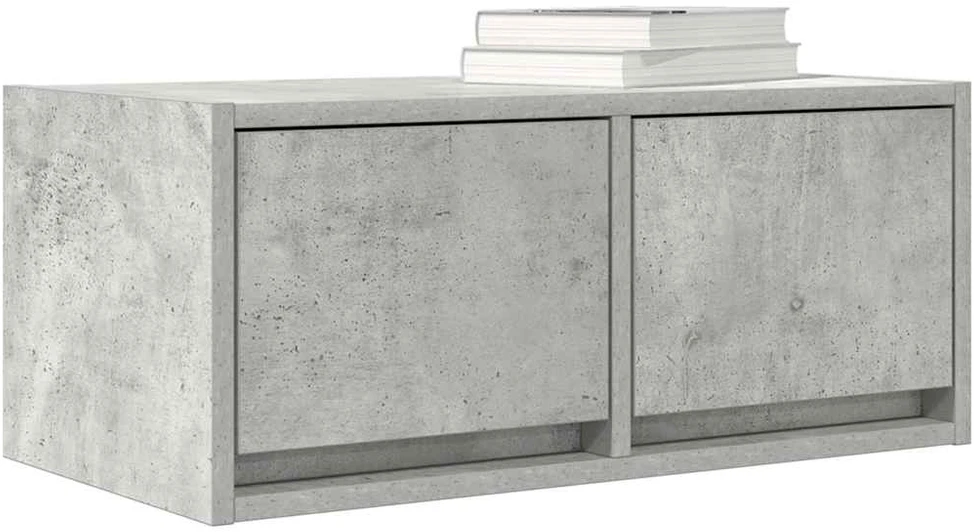 TV staliukas Televizoriaus spintelė, betono, 60x31x25,5 cm, apdirbta mediena