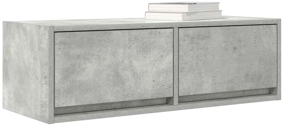 TV staliukas Televizoriaus spintelė, betono, 80x31x25,5cm, apdirbta mediena