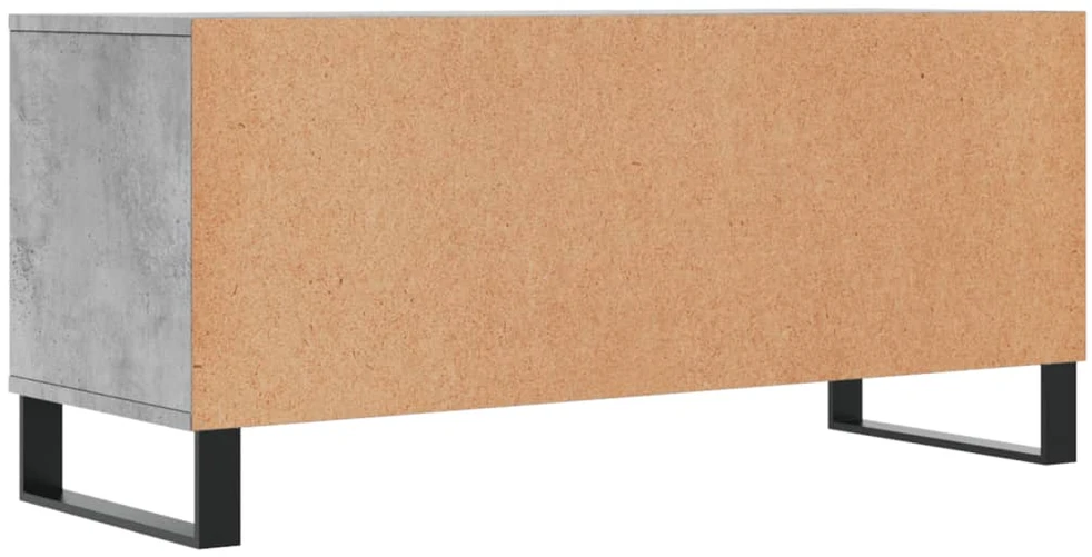 TV staliukas Televizoriaus spintelė, betono pilka, 100x34,5x44,5cm, mediena