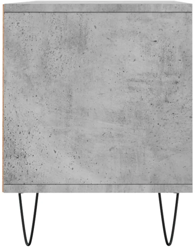 TV staliukas Televizoriaus spintelė, betono pilka, 100x34,5x44,5cm, mediena