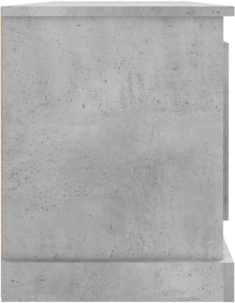 TV staliukas Televizoriaus spintelė, betono pilka, 100x35,5x45cm, mediena