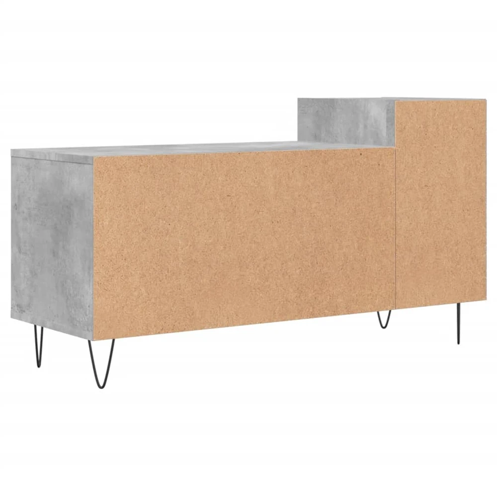 TV staliukas Televizoriaus spintelė, betono pilka, 100x35x55cm, mediena