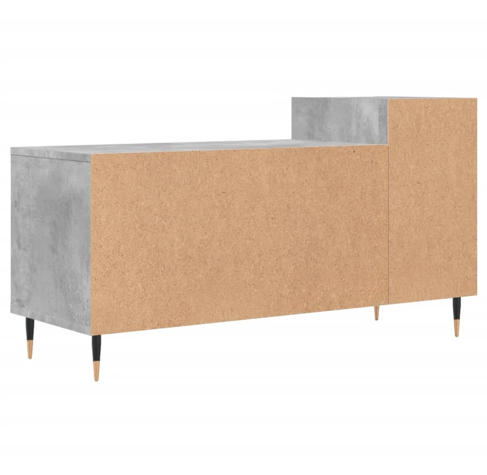 TV staliukas Televizoriaus spintelė, betono pilka, 100x35x55cm, mediena