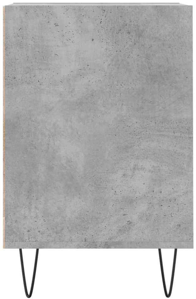 TV staliukas Televizoriaus spintelė, betono pilka, 100x35x55cm, mediena