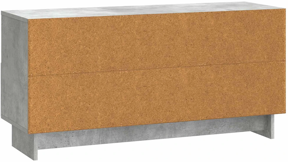 TV staliukas Televizoriaus spintelė Betono pilka 102 x 34,5 x 50 cm