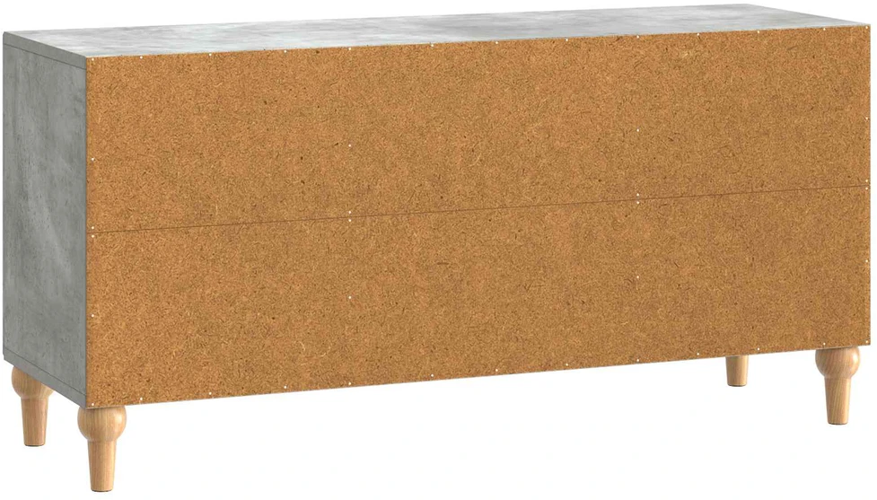 TV staliukas Televizoriaus spintelė Betono pilka 102 x 34,5 x 50 cm