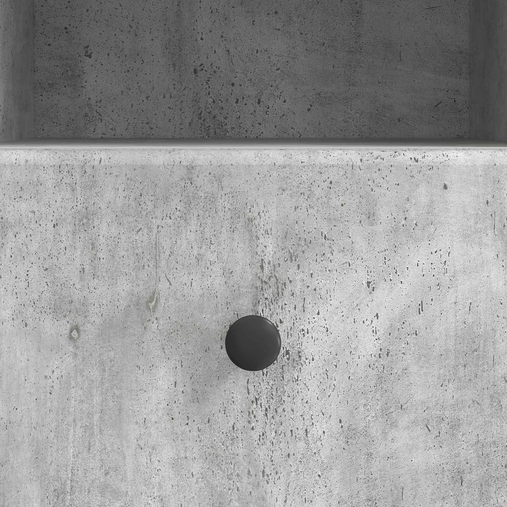 TV staliukas Televizoriaus spintelė Betono pilka 102 x 34,5 x 50 cm