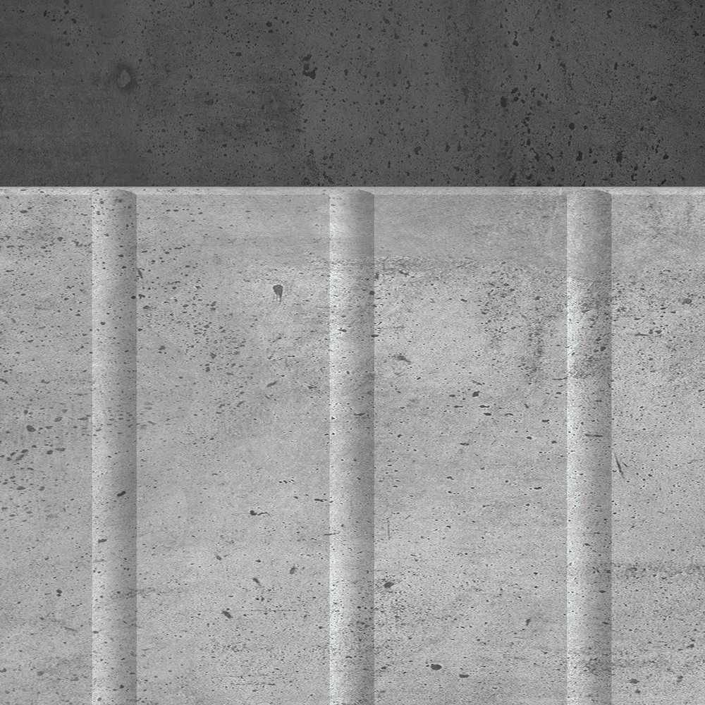 TV staliukas Televizoriaus spintelė Betono pilka 102 x 34,5 x 50 cm