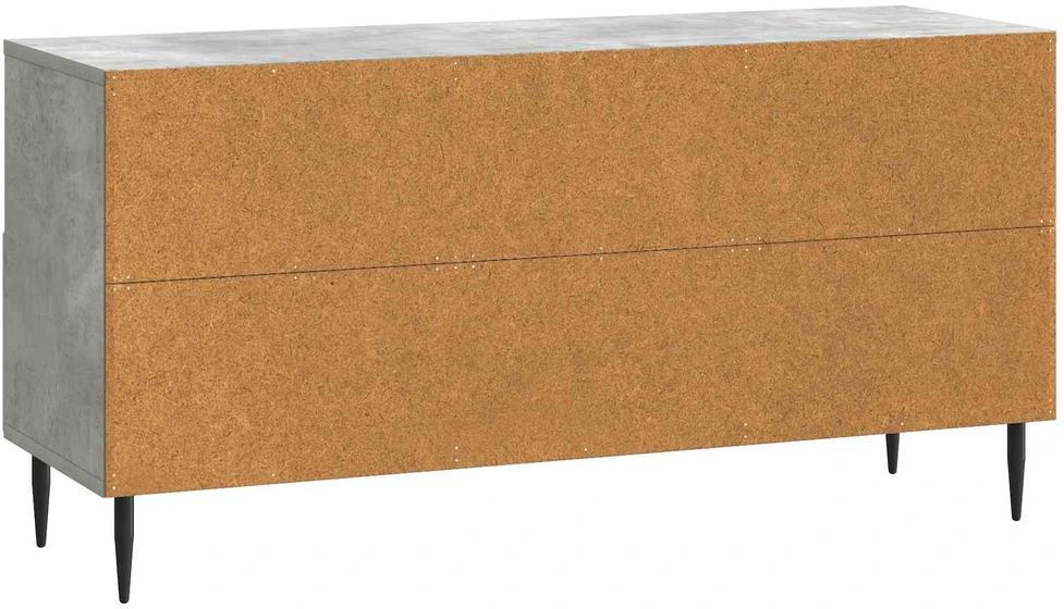 TV staliukas Televizoriaus spintelė Betono pilka 102 x 34,5 x 50 cm