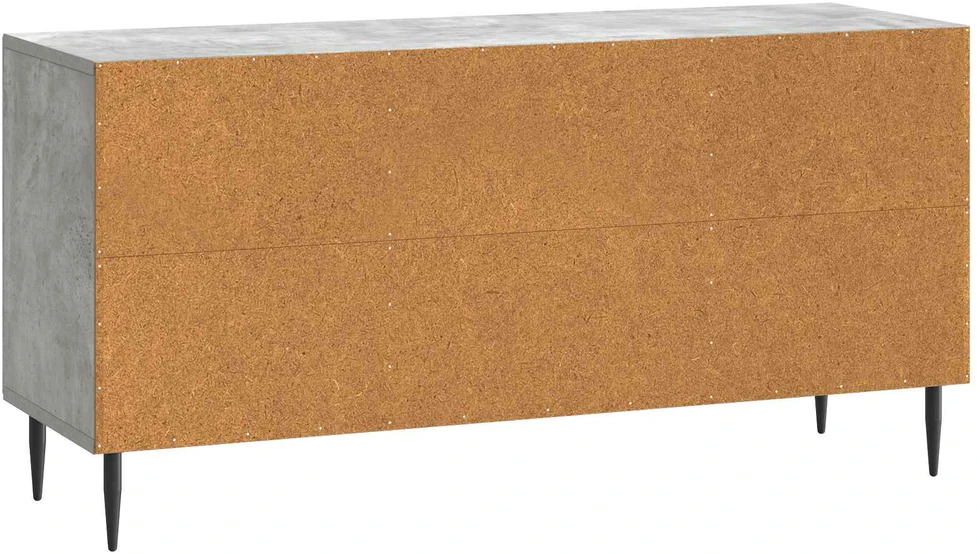 TV staliukas Televizoriaus spintelė Betono pilka 102 x 34,5 x 50 cm