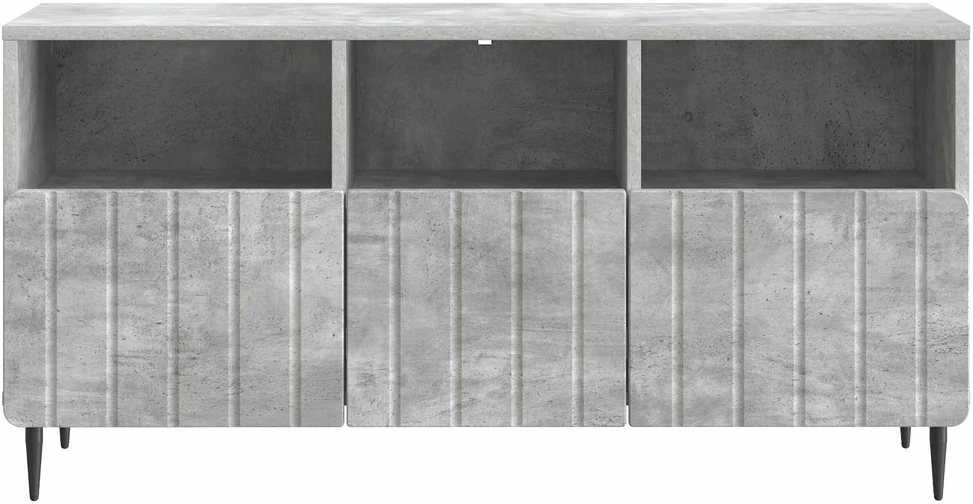 TV staliukas Televizoriaus spintelė Betono pilka 102 x 34,5 x 50 cm