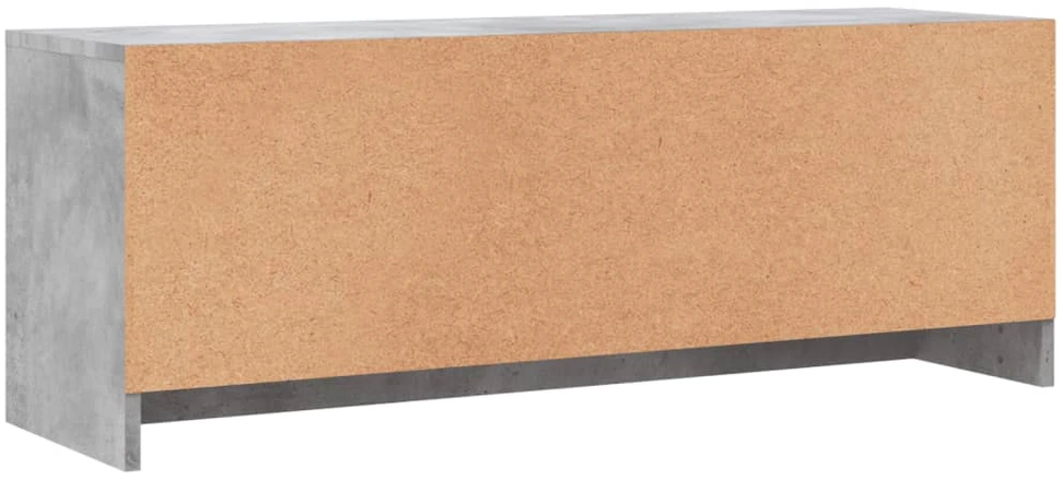 TV staliukas Televizoriaus spintelė, betono pilka, 102x30x37,5cm, mediena