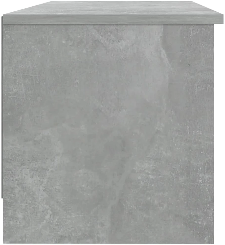 TV staliukas Televizoriaus spintelė, betono pilka, 102x35,5x36,5cm, mediena