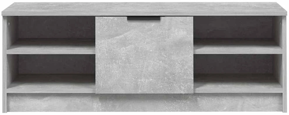 TV staliukas Televizoriaus spintelė, betono pilka, 102x35,5x36,5cm, mediena