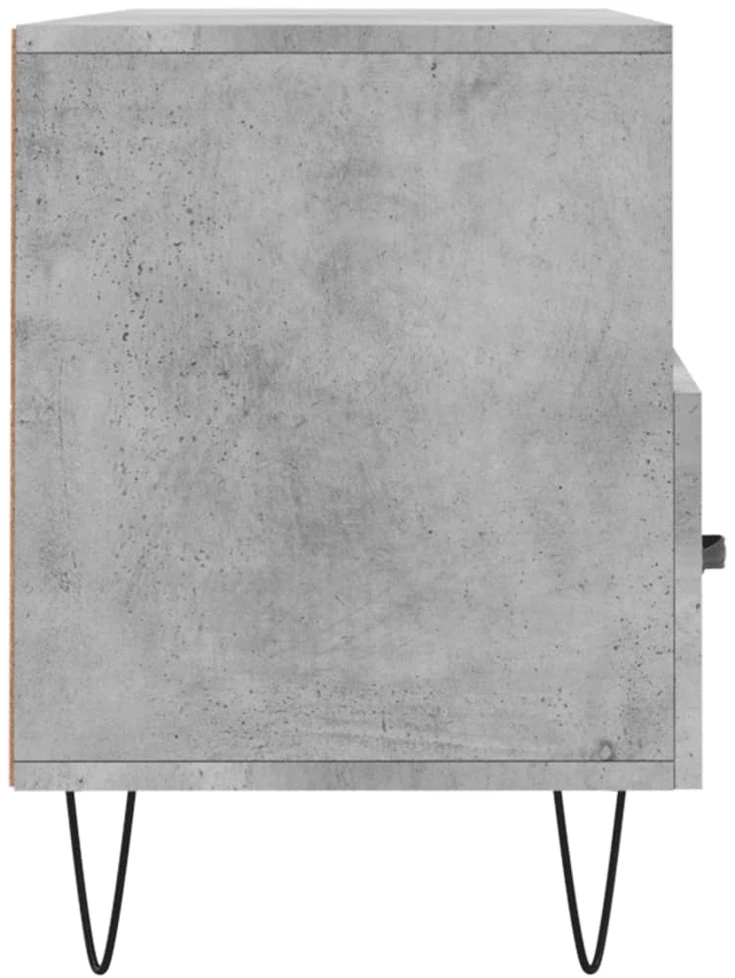TV staliukas Televizoriaus spintelė, betono pilka, 102x36x50cm, mediena