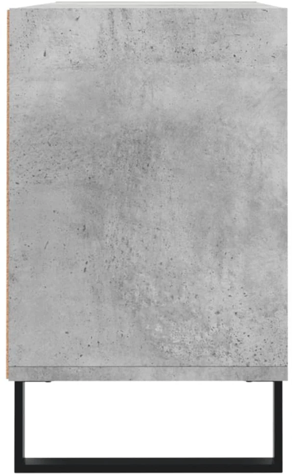TV staliukas Televizoriaus spintelė, betono pilka, 103,5x30x50cm, mediena