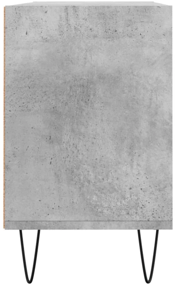 TV staliukas Televizoriaus spintelė, betono pilka, 103,5x30x50cm, mediena