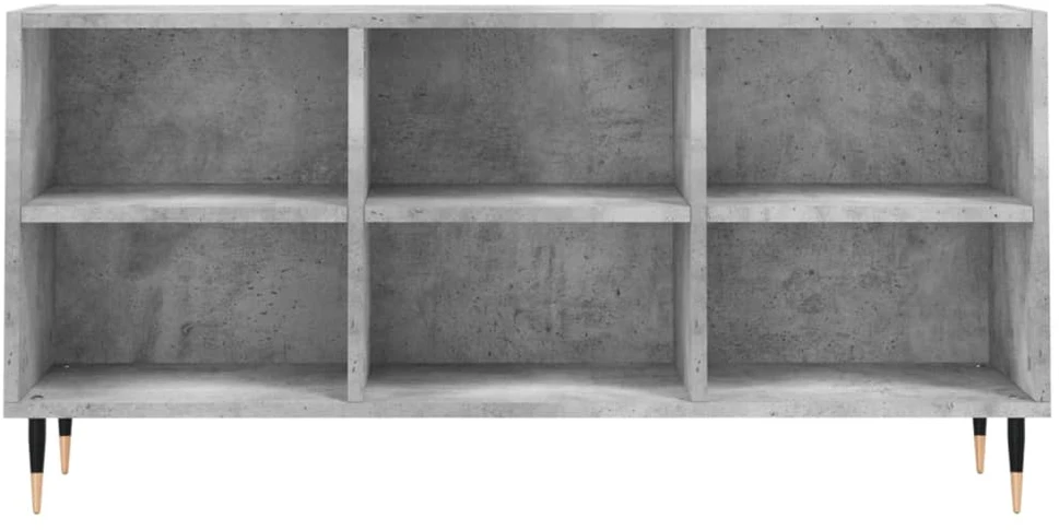 TV staliukas Televizoriaus spintelė, betono pilka, 103,5x30x50cm, mediena