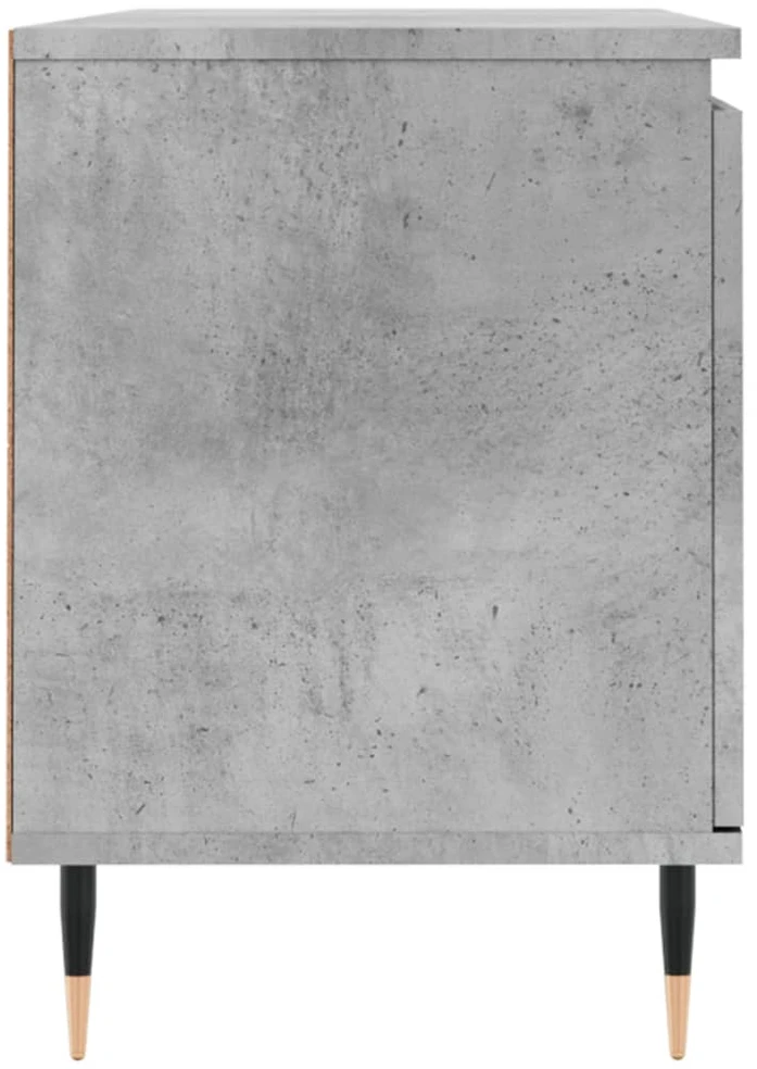 TV staliukas Televizoriaus spintelė, betono pilka, 104x35x50cm, mediena