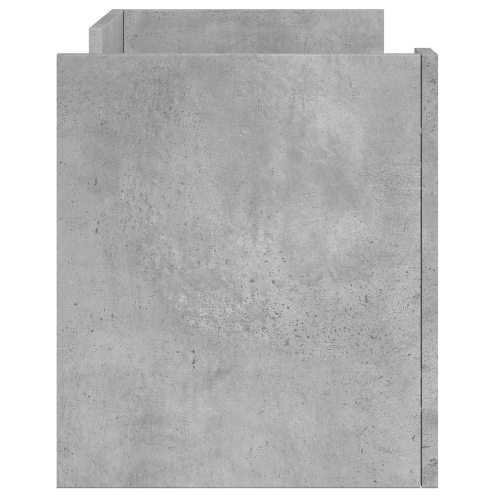TV staliukas Televizoriaus spintelė, betono pilka, 104x35x50cm, mediena