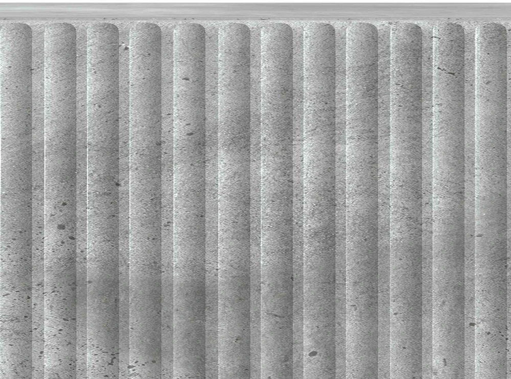 TV staliukas Televizoriaus spintelė Betono pilka 147 x 34,5 x 30 cm
