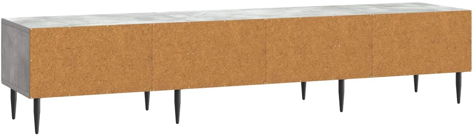 TV staliukas Televizoriaus spintelė Betono pilka 147 x 34,5 x 30 cm