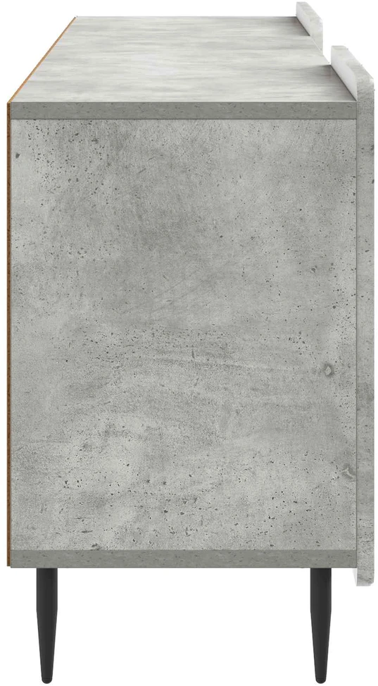 TV staliukas Televizoriaus spintelė Betono pilka 150 x 31 x 52 cm