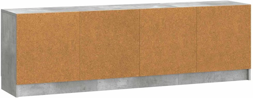 TV staliukas Televizoriaus spintelė Betono pilka 150 x 31 x 47 cm