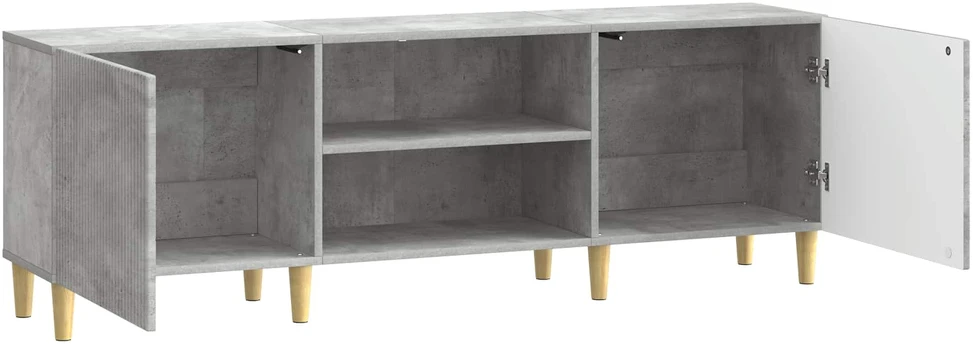 Televizoriaus spintelė Betono pilka 150 x 31 x 50 cm