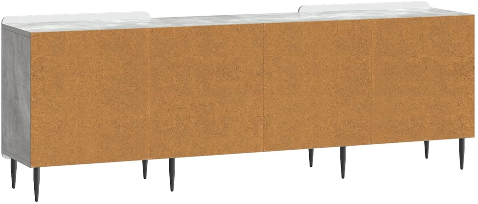 TV staliukas Televizoriaus spintelė Betono pilka 150 x 31 x 52 cm
