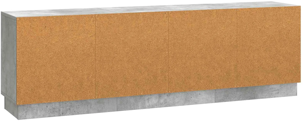 TV staliukas Televizoriaus spintelė Betono pilka 150 x 31 x 47 cm