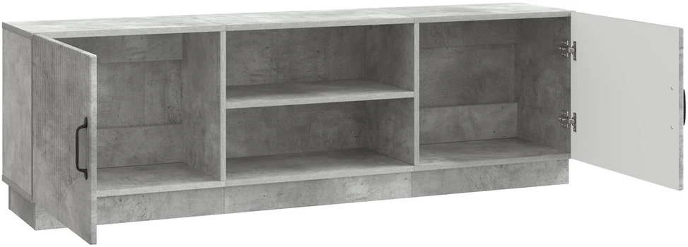 TV staliukas Televizoriaus spintelė Betono pilka 150 x 31 x 47 cm