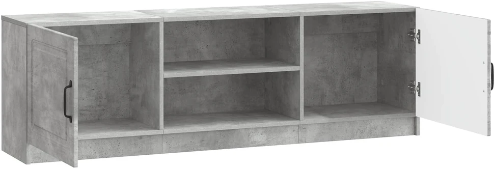 TV staliukas Televizoriaus spintelė Betono pilka 150 x 31 x 47 cm