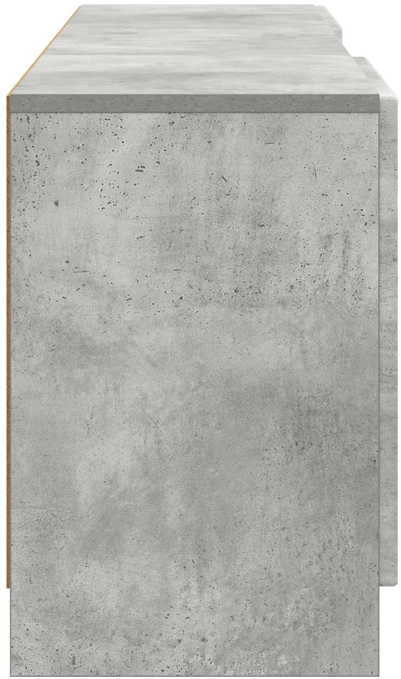 TV staliukas Televizoriaus spintelė Betono pilka 150 x 31 x 47 cm