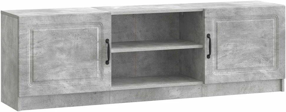 TV staliukas Televizoriaus spintelė Betono pilka 150 x 31 x 47 cm
