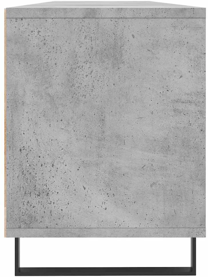 TV staliukas Televizoriaus spintelė, betono pilka, 150x30x44,5cm, mediena