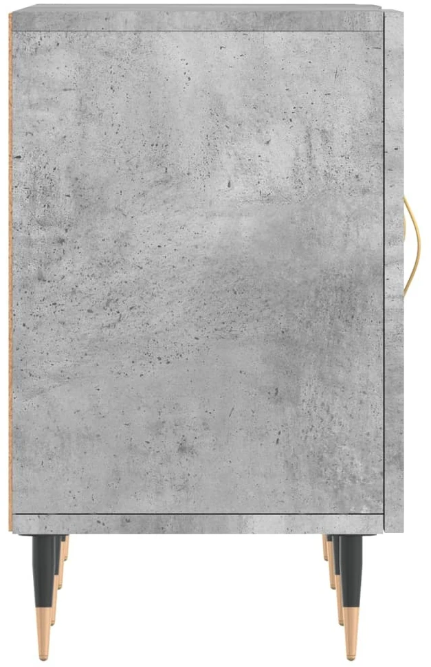 TV staliukas Televizoriaus spintelė, betono pilka, 150x30x50cm, mediena
