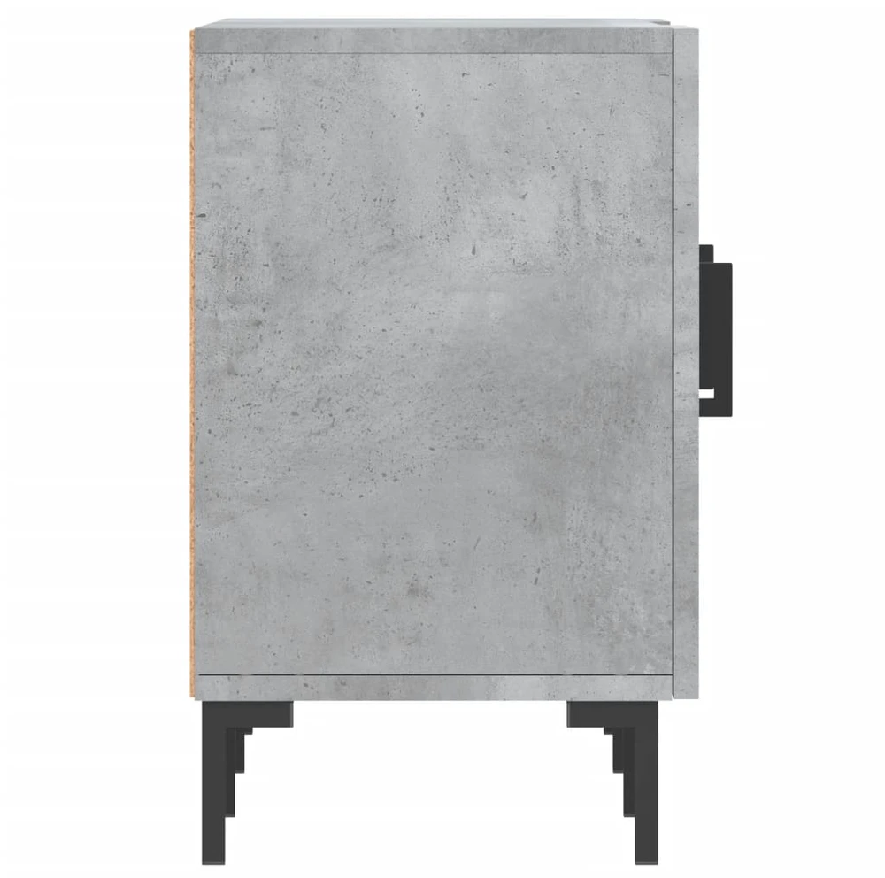 TV staliukas Televizoriaus spintelė, betono pilka, 150x30x50cm, mediena