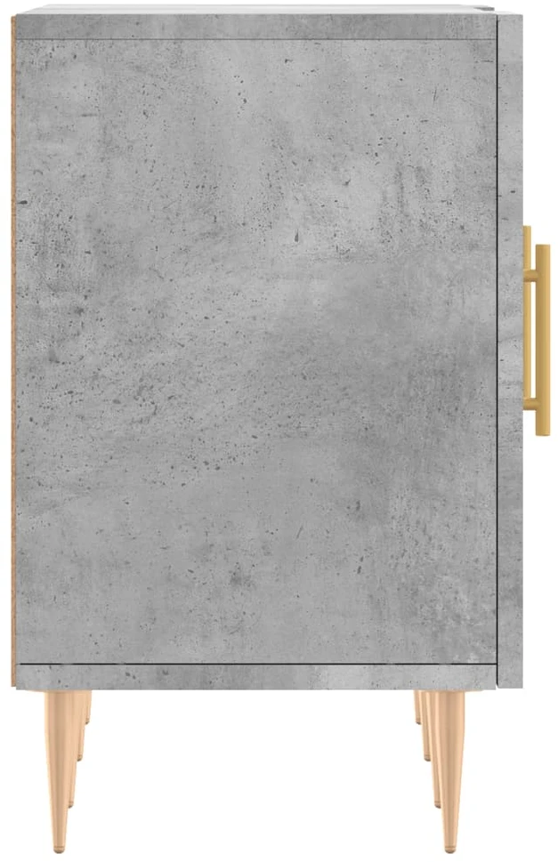TV staliukas Televizoriaus spintelė, betono pilka, 150x30x50cm, mediena