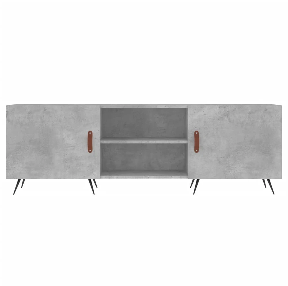 TV staliukas Televizoriaus spintelė, betono pilka, 150x30x50cm, mediena