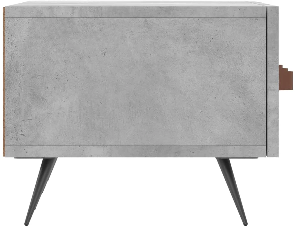 TV staliukas Televizoriaus spintelė, betono pilka, 150x36x30cm, mediena