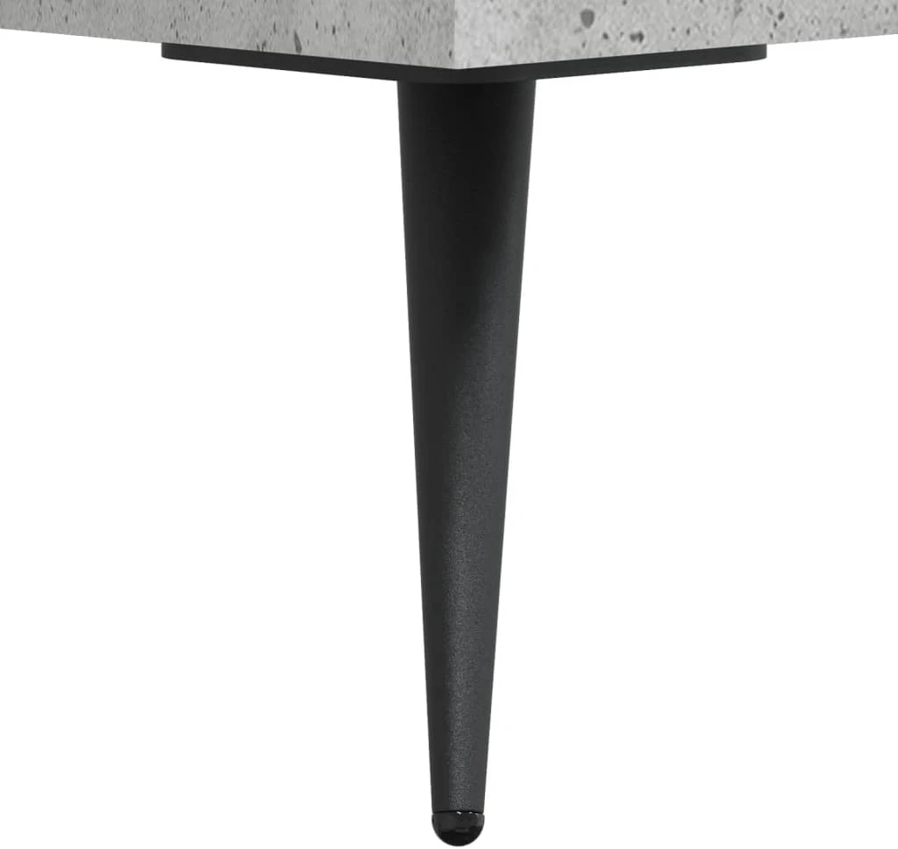 TV staliukas Televizoriaus spintelė, betono pilka, 150x36x30cm, mediena