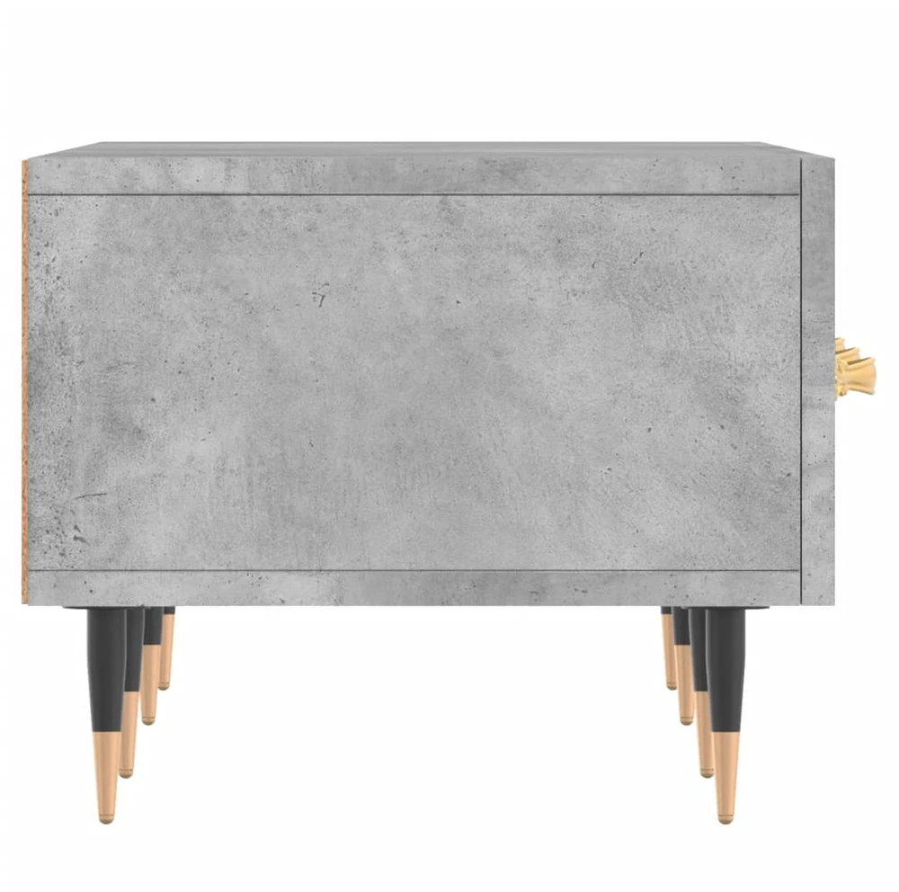 TV staliukas Televizoriaus spintelė, betono pilka, 150x36x30cm, mediena