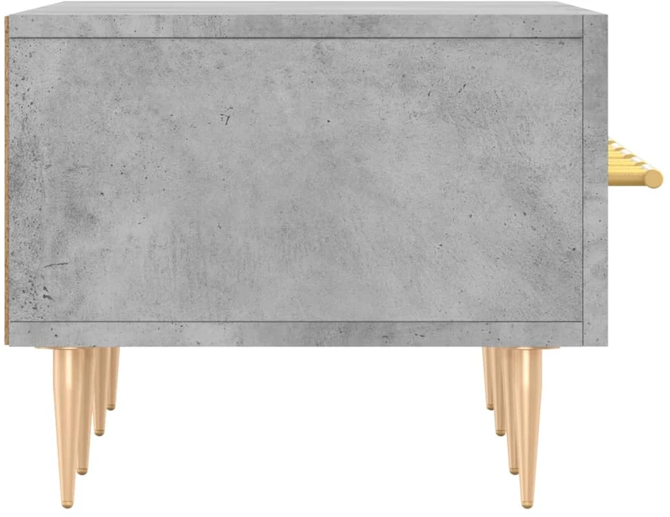 TV staliukas Televizoriaus spintelė, betono pilka, 150x36x30cm, mediena