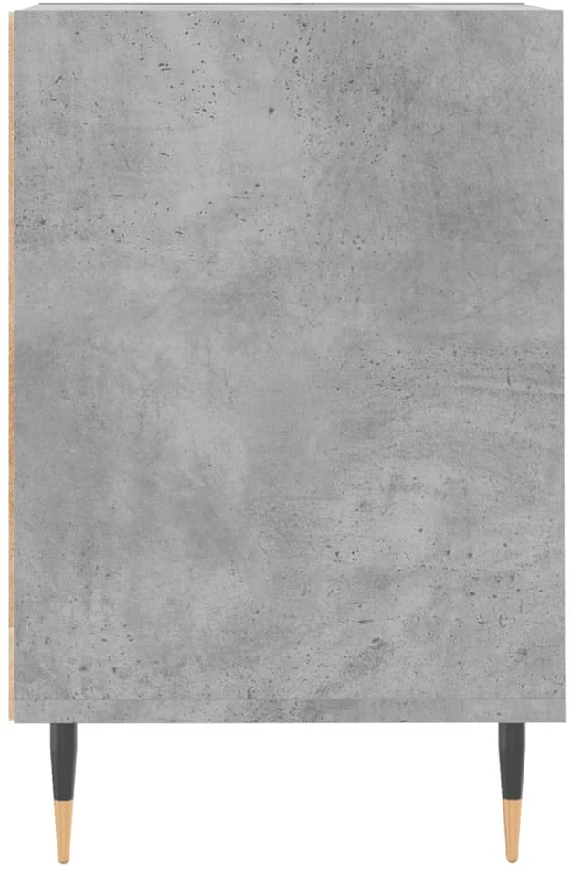 TV staliukas Televizoriaus spintelė, betono pilka, 160x35x55cm, mediena