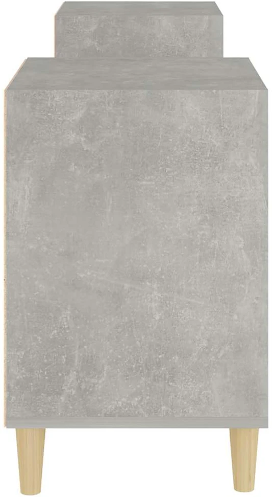 TV staliukas Televizoriaus spintelė, betono pilka, 160x35x55cm, mediena